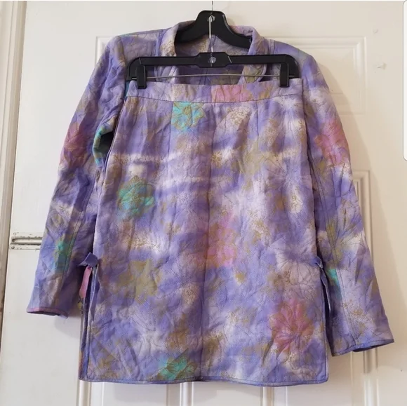 Emanuel Ungaro 2 piece Set Skirt and Blazer Size 10 - Picture 2 of 15